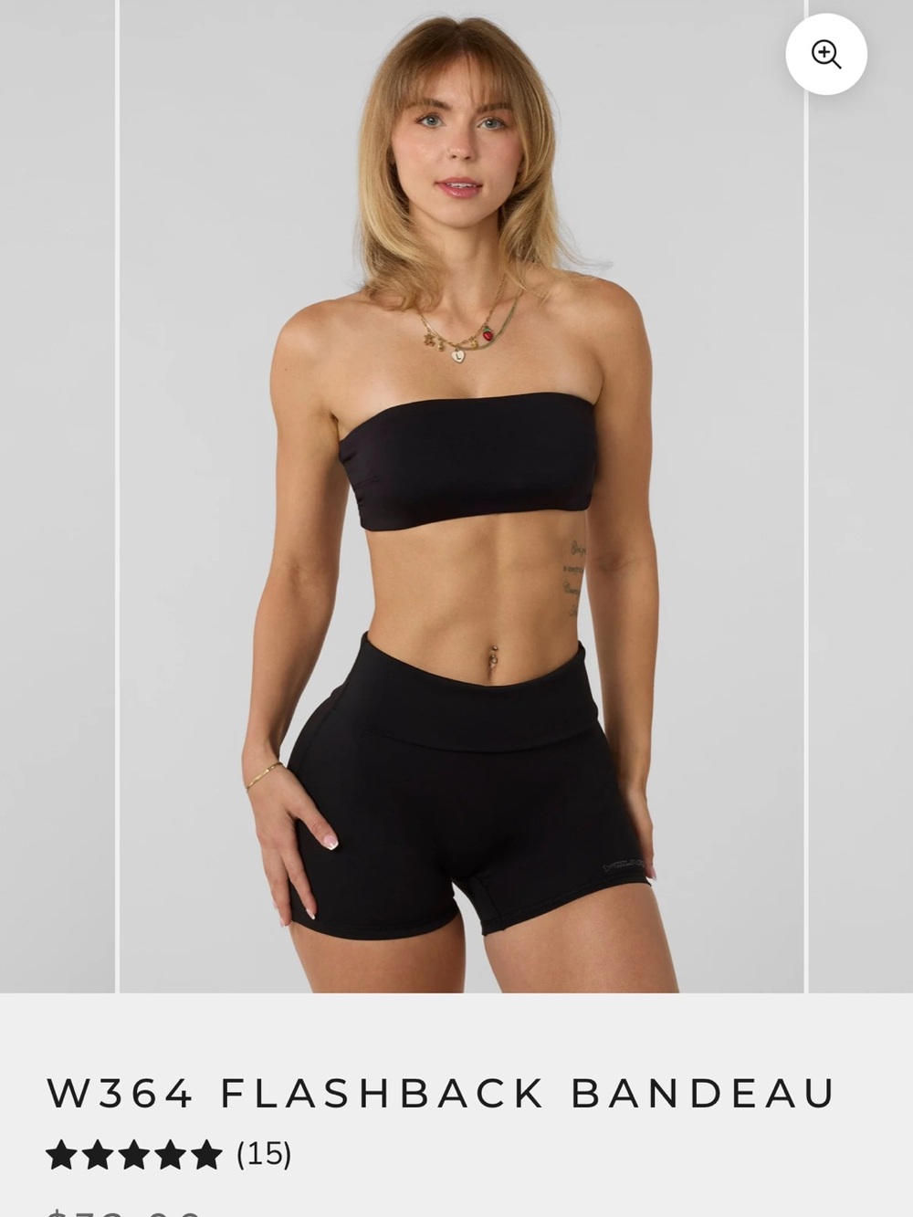 YoungLA Flashback Bandeau - Black